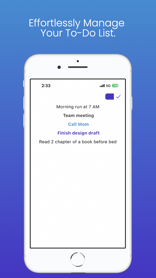 #1. Oneline (todo) (iOS) By: Youngwon Seo