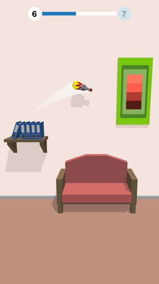 #2. Bottle Flip 3D — Tap to Jump! (iOS) By: AI Games FZ