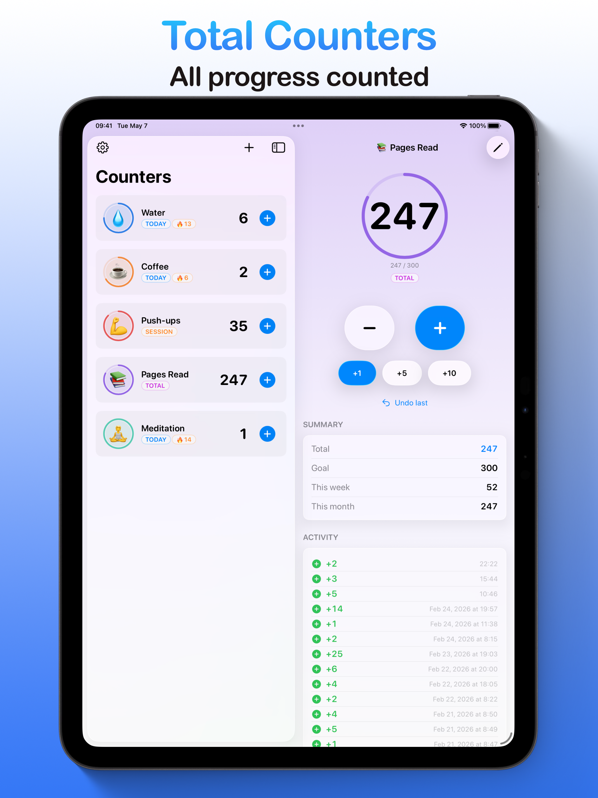 1Counter: Simple Tally Counter