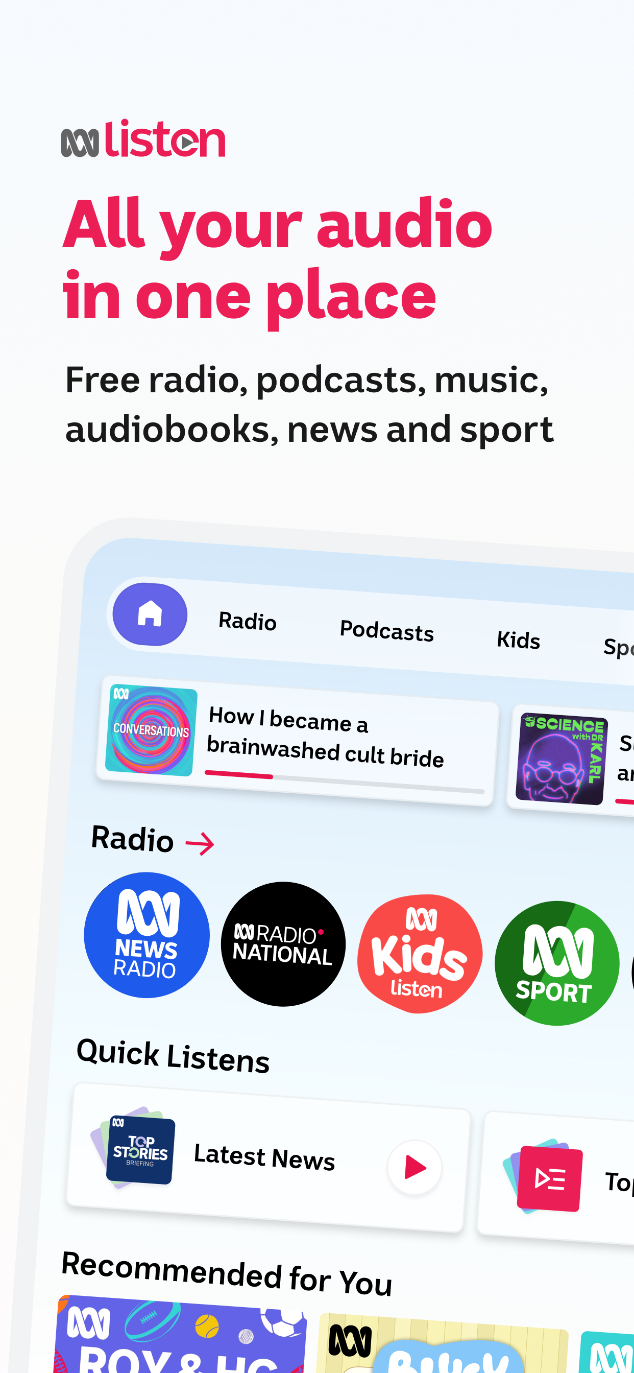 ABC listen: Radio & Podcasts