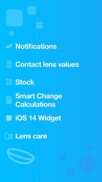 Screenshot #1 pour Lensy - Contact Lens Tracker