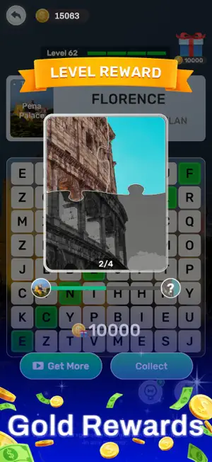 Word Sights - Cube Crossword screenshot 2