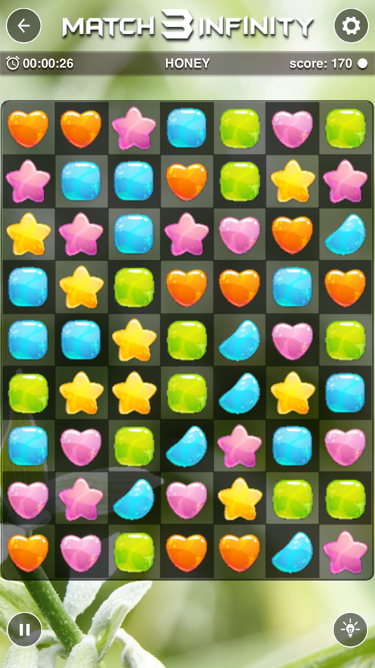 #3. Match 3 Infinity (iOS) Podle: Hoang Bao Duong