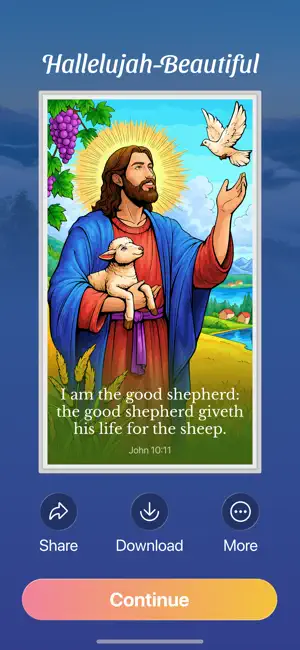Amen Color-Bible Coloring Book screenshot 3