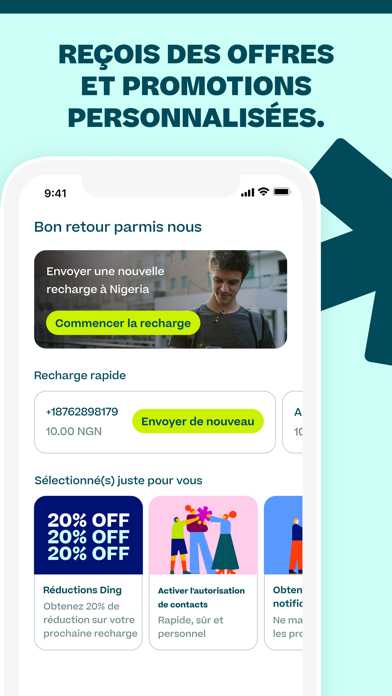 Screenshot #2 pour Ding Top-up: Mobile Recharge