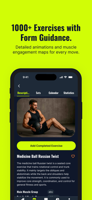 Smart Workout Diary Screenshot 6 of 7