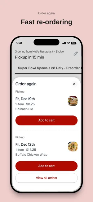 Hub's Restaurant To Go screenshot 4