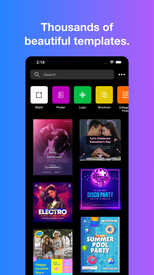 #3. Poster Maker - Crea (macOS) 게시자: Salix Dijital Pazarlama Anonim Sirketi