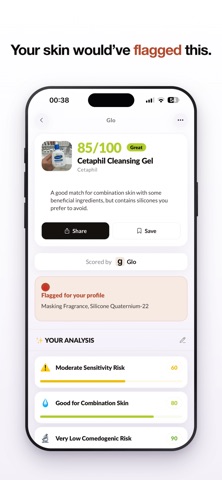 Glo - Skin Scanner & Routine screenshot