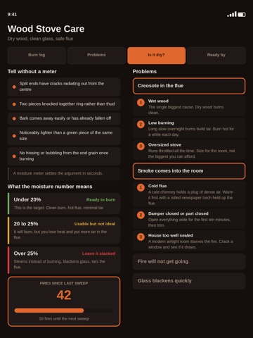 Wood Stove & Chimney Care iPad screenshot