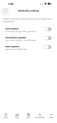 Visa Bulletin AI screenshot