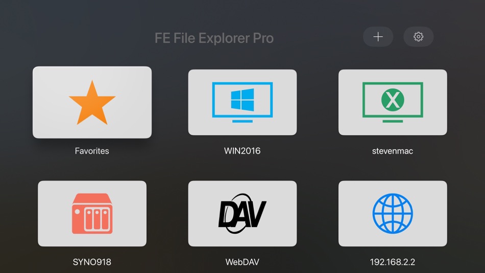 #1. FE File Explorer Pro TV (iOS) بواسطة: Skyjos Co., Ltd.