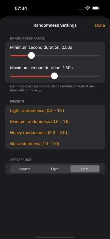 Random Intervals screenshot 5 of 5