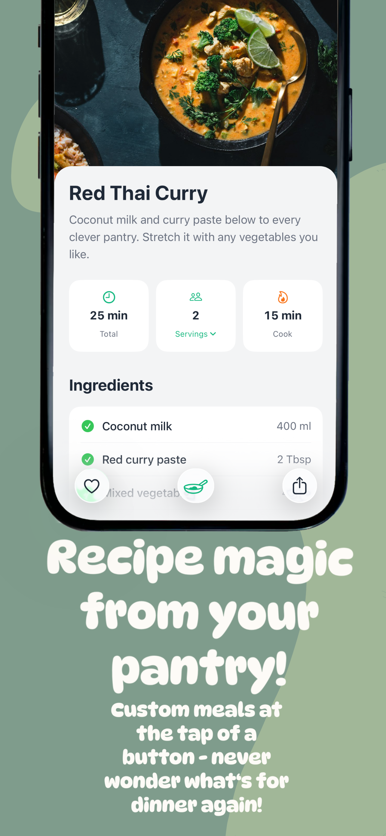 KitchenHeroes: Pantry & Recipe