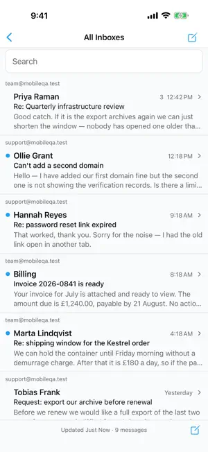 Trovakap Mail screenshot 1