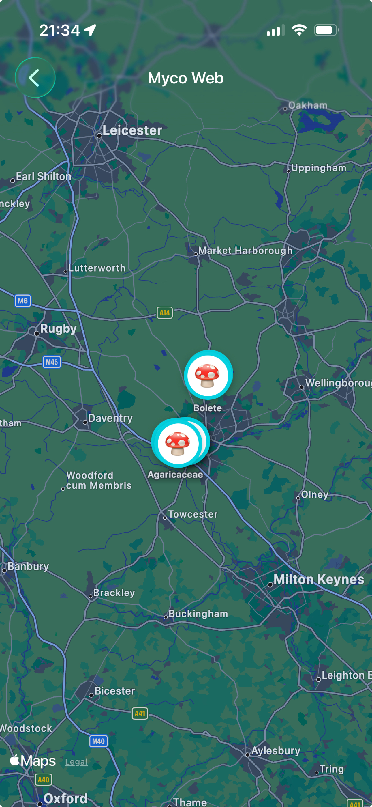 MycoMap screenshot 3