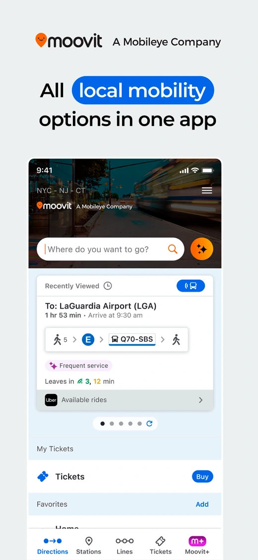 Moovit: Bus & Transit Tracker search result