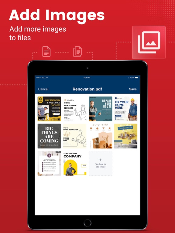 PDF Scanner・Document Scanner iPad screenshot 6 - Productivity app