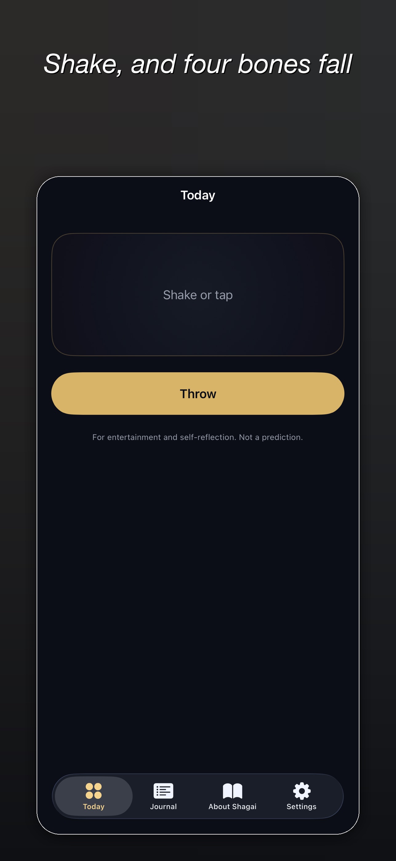 Screenshot 2 of Shagai - Today's Four Bones