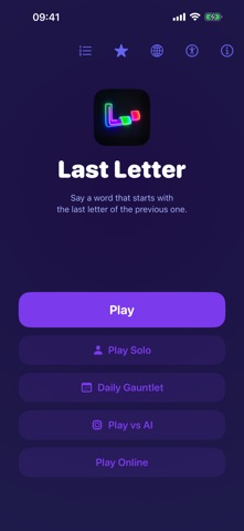 LastLetter screenshot