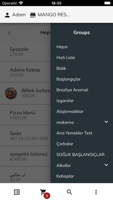 Elektra Mobile Pos Screenshot