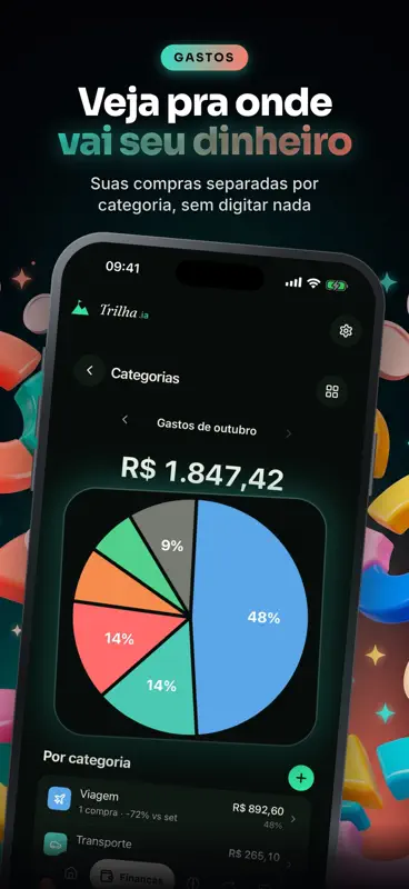 TRILHA.IA: Rotina e Finanças screenshot 5 of 10