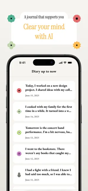 POSY – AI Self-Care Journal screenshot 3