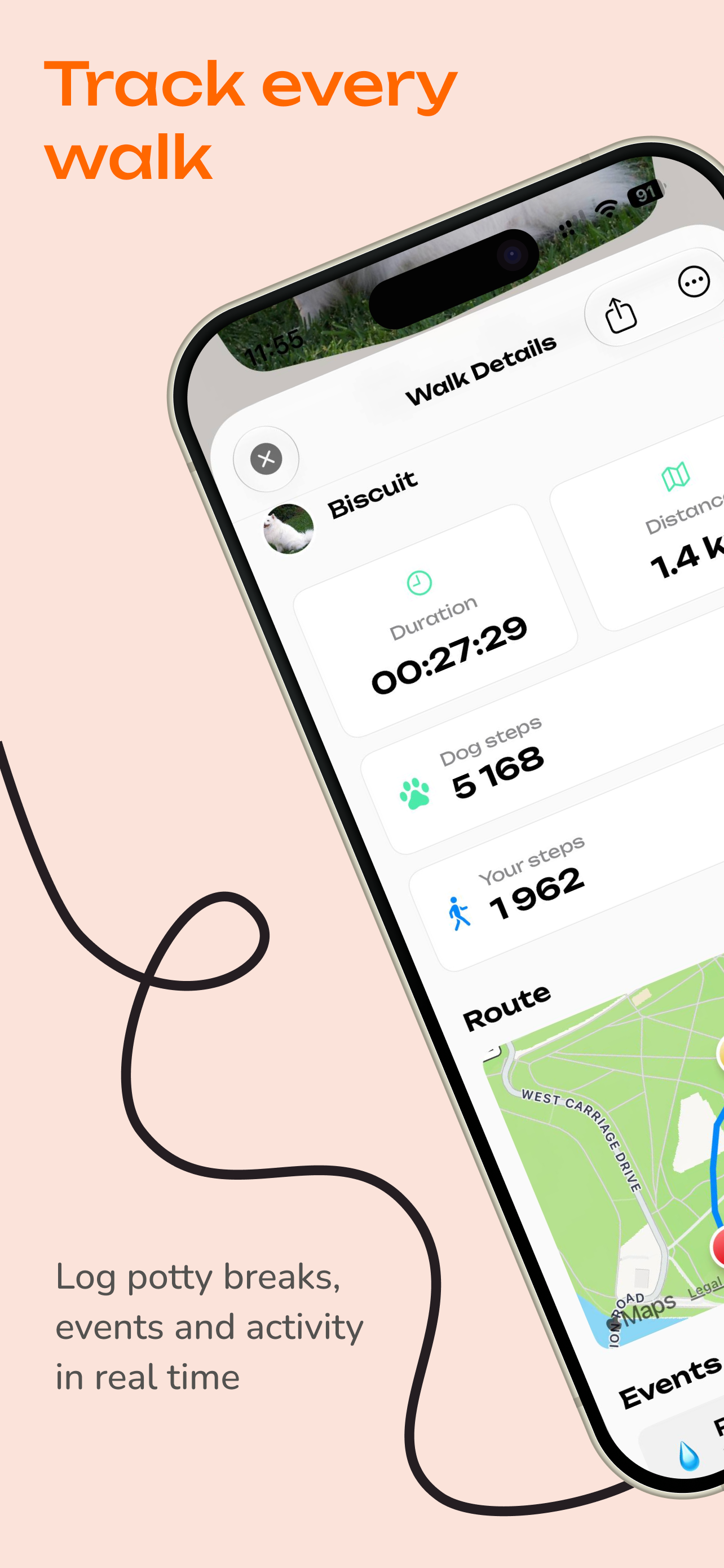 Hani Walk: Dog Walk Tracker screenshot 2