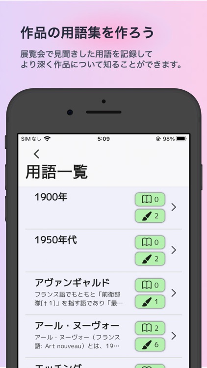 Punct Diary - 美術館・博物館の観覧記録アプリ