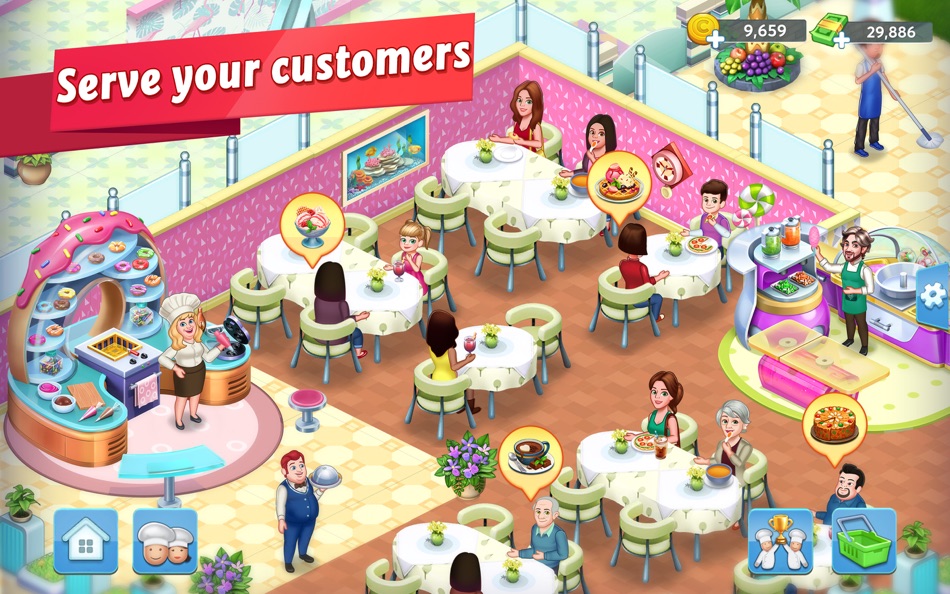 #2. Star Chef 2: Restaurant Games (macOS) Bởi: 99Games