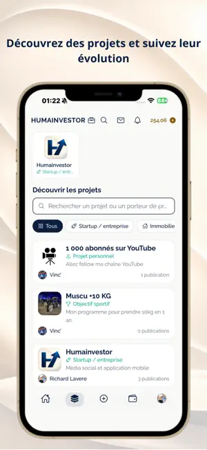 Humainvestor: Réussir ensemble screenshot 2