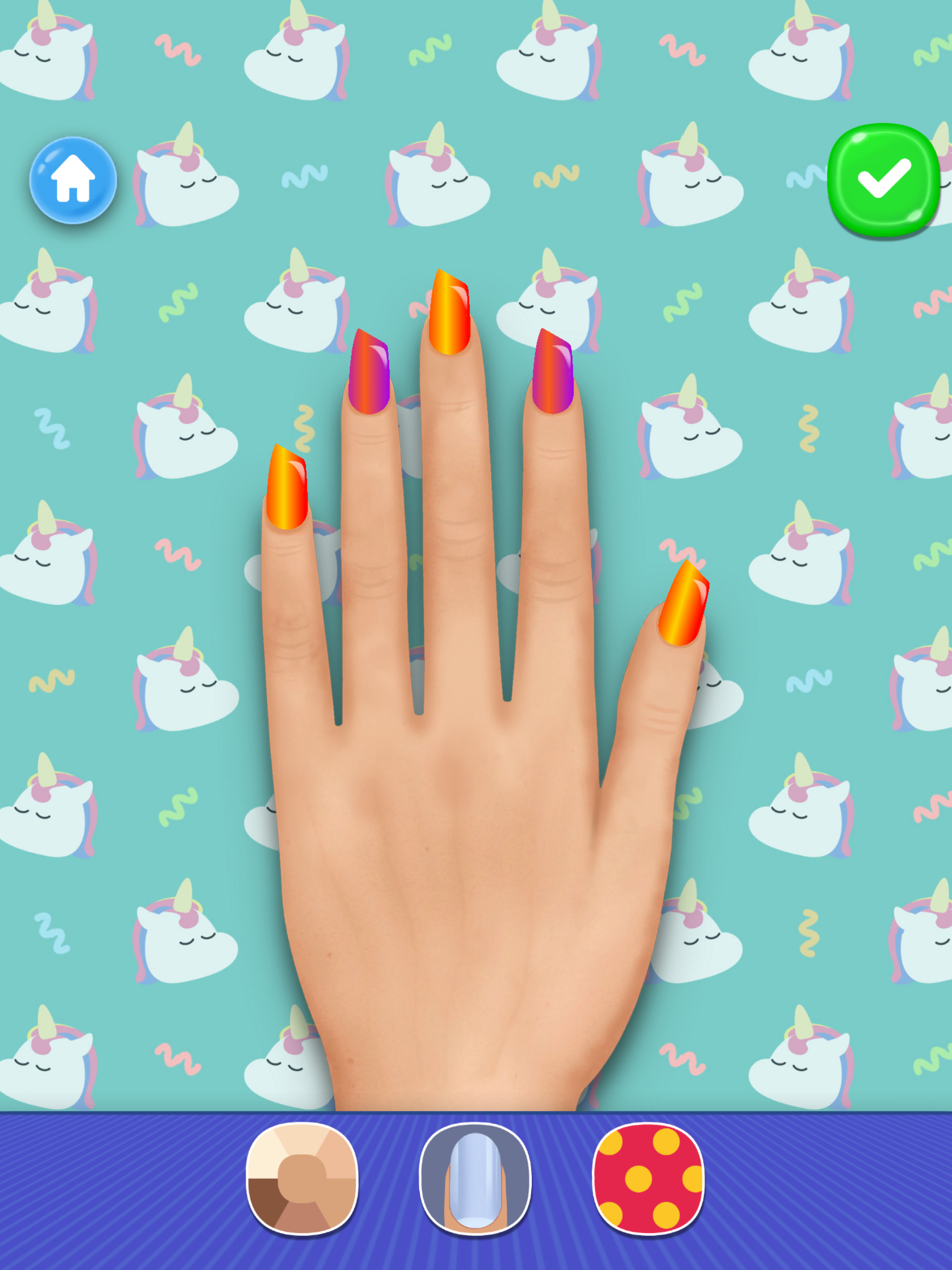 Girls Nail Salon: Paint,Polish