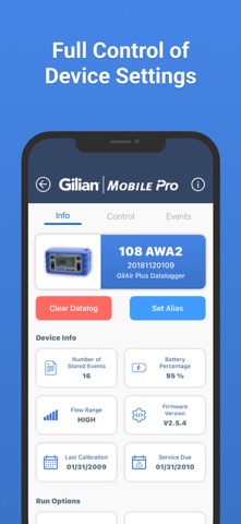 Gilian Mobile Pro screenshot