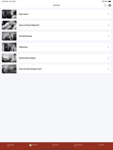 Bethel Baptist Church | RH iPad screenshot