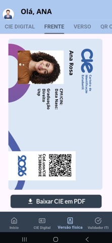 CIE Carteira de Estudante iPhone screenshot 7