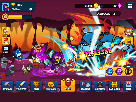 Screenshot #4 pour Mr Hero - Idle RPG