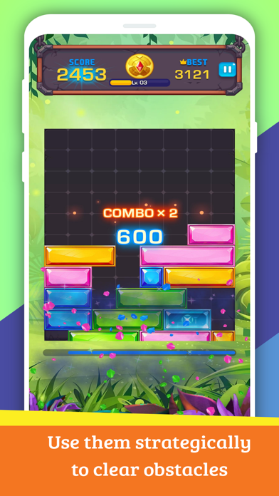 Jewel Blast Falling Puzzle Screenshot