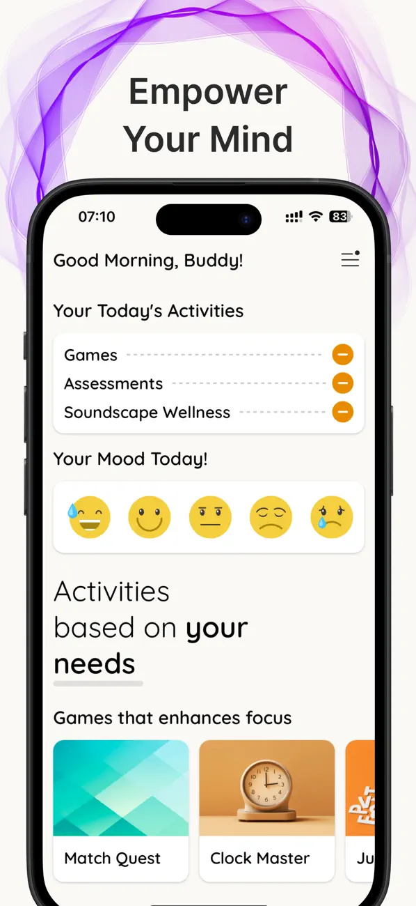Screenshot #1 pour Mind Dock: Boost Your Brain...