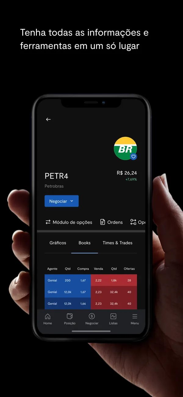 Screenshot #2 pour BTG Pactual Trader