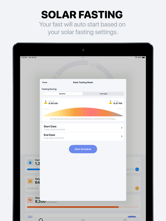 Easy Fast Tracker－FastMinder iPad screenshot 9 - Health & Fitness app
