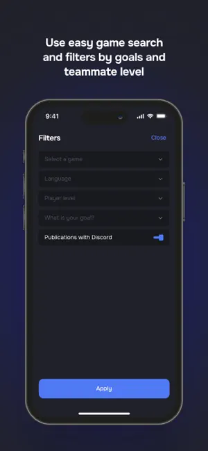 Find Team - SquadUp screenshot 4