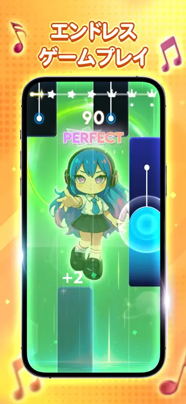 魔法のタイルズ 3™: 音ゲー ピアノタイル screenshot 5 of 8