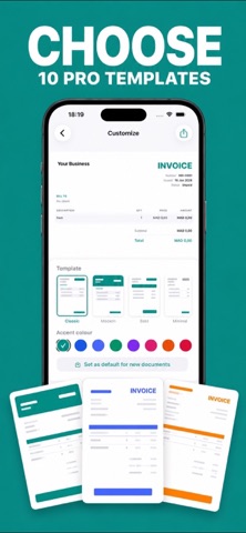 Invoice Maker App : GoInvoice Screenshot 2 of 7
