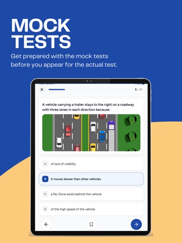 Nevada Permit Test Practice iPad screenshot
