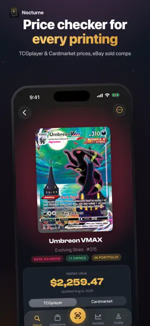 Nocturne: Card Value Scanner screenshot 2