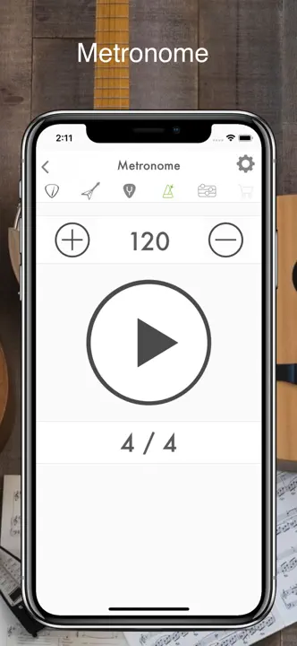 Guitar Tuner: Bass and Ukulele: Screenshot 4 von 7