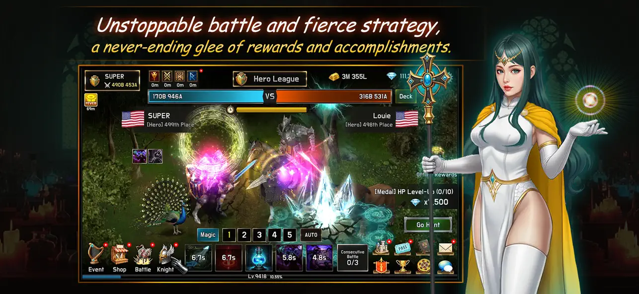 Idle Bloodbound Lord iOS Mod IPA screenshot 3 - iOS game interface