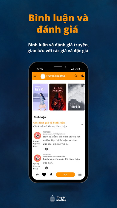 Truyện nhà Ong - Truyện Việt Screenshot