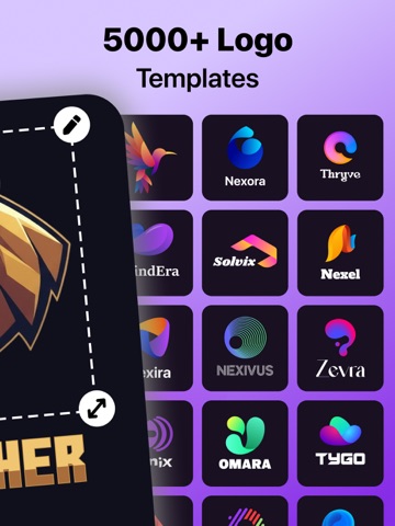 Logo Maker - Desgin Generator iPad screenshot
