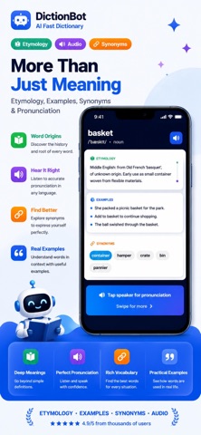 DictionBot: Fast AI Dictionary Screenshot 3 of 3